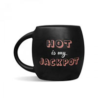 Чашка черная Hot is my Jackpot купить с доставкой в любой город Украины, цена от 219 грн.