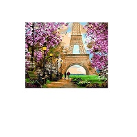 Картина-раскраска Raskras «Прогулка по Парижу» 40х50 см купить с доставкой в любой город Украины, цена от 320 грн.