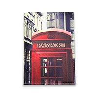 Обложка на паспорт TYTpodarki «Красная будка» купить с доставкой в любой город Украины, цена от 156 грн.