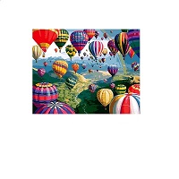 Картина-раскраска Raskras «Воздушные шары» 40х50 см купить с доставкой в любой город Украины, цена от 220 грн.