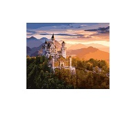 Картина-раскраска Raskras «Замок в лучах заката» 40х50 см купить с доставкой в любой город Украины, цена от 320 грн.