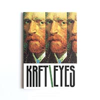 Скетчбук Kraftsketchbook «Krft eyes Vincent» купить с доставкой в любой город Украины, цена от 170 грн.