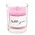 Ароматизированная свеча Bubble gum розовая купить с доставкой в любой город Украины, цена от 139 грн.