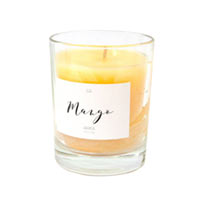 Ароматизированная свеча «Mango» оранжевая купить с доставкой в любой город Украины, цена от 139 грн.