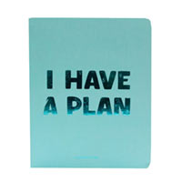 Планер «I Have A Plan» Turquoise на англ. купить с доставкой в любой город Украины, цена от 499 грн.