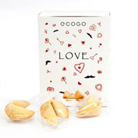 Печенье с заданиями ECOGO «Love» купить с доставкой в любой город Украины, цена от 149 грн.