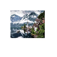 Картина-раскраска Raskras «Швейцарские Альпы» 40х50 см купить с доставкой в любой город Украины, цена от 280 грн.