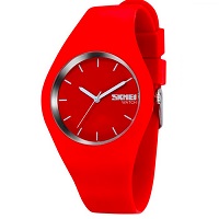 Часы Best Time «Skmei Rubber» красные купить с доставкой в любой город Украины, цена от 374 грн.