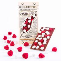 Шоколад молочный Leopol «Малина-Мармешлоу» купить с доставкой в любой город Украины, цена от 89 грн.