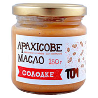 Арахисовое масло МаслоТом «Сладкое» купить с доставкой в любой город Украины, цена от 85 грн.