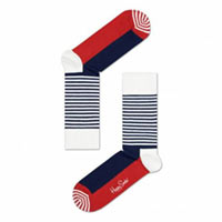 Носки Happy Socks «Полоска» красно-синие 41-46 купить с доставкой в любой город Украины, цена от 315 грн.