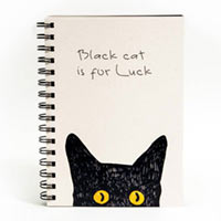 Скетчбук пружина А5 Black cat 100л. купить с доставкой в любой город Украины, цена от 315 грн.