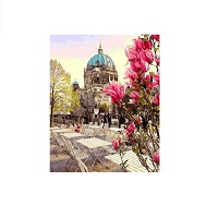 Картина-раскраска Raskras «Берлинский собор» 40х50 см купить с доставкой в любой город Украины, цена от 280 грн.