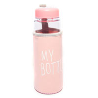 Бутылка «My Bottle» в чехле розовая купить с доставкой в любой город Украины, цена от 143 грн.