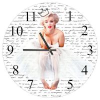 Часы настенные круглые Presentville Мэрилин Монро 36 см купить с доставкой в любой город Украины, цена от 389 грн.