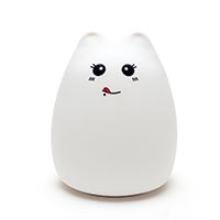 Светильник детский 3D_Lamps «Котик с языком» силиконовый купить с доставкой в любой город Украины, цена от 588 грн.