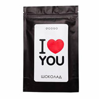 Шоколад EcoGo «I love you» 75г купить с доставкой в любой город Украины, цена от 69 грн.