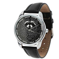 Часы ZIZ маст-хэв "Енот" (черный, серебро) купить с доставкой в любой город Украины, цена от 540 грн.