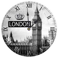 Часы настенные круглые Presentville Биг Бэн 36 см купить с доставкой в любой город Украины, цена от 389 грн.