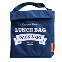 Lunch Bag Pack&Go - M deep blue купить с доставкой в любой город Украины, цена от 406 грн.