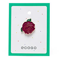 Значок ECOGO «Rose bordo» купить с доставкой в любой город Украины, цена от 114 грн.