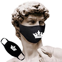 Защитная маска для лица Just Cover «Корона» купить с доставкой в любой город Украины, цена от 79 грн.