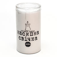 Свеча гранулированная InPalm белая купить с доставкой в любой город Украины, цена от 155 грн.