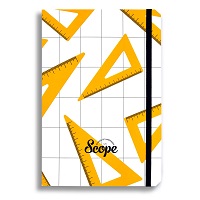 Скетчбук Scope TRIANGLE белый с желтым 72 стр купить с доставкой в любой город Украины, цена от 99 грн.