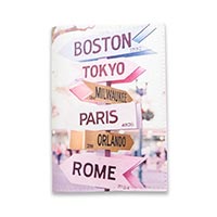 Обложка на паспорт TYTpodarki «Бостон Токио Париж» купить с доставкой в любой город Украины, цена от 156 грн.