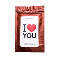 Шоколад EcoGo «I love you» brown 75 г купить с доставкой в любой город Украины, цена от 69 грн.