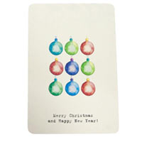 Открытка дизайнерський картон "Merry Christmas and HNY" many toys 176073 купить с доставкой в любой город Украины, цена от 25 грн.