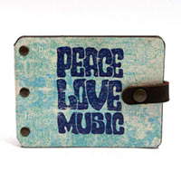 Зажим для денег Shirma «Peace Love Music» купить с доставкой в любой город Украины, цена от 275 грн.