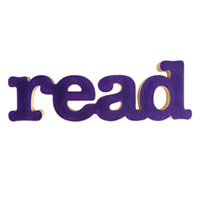 Слово «Read» (фиолетовый) купить с доставкой в любой город Украины, цена от 245 грн.