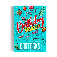 Печенье с заданиями Cootasks «Birthday Party» купить с доставкой в любой город Украины, цена от 149 грн.