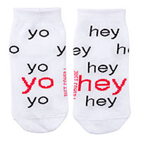 Веселые носки Just Cover «Hey Yo short» купить с доставкой в любой город Украины, цена от 80 грн.