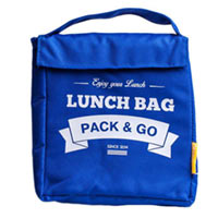 Lunch Bag Pack&Go - M blue купить с доставкой в любой город Украины, цена от 406 грн.