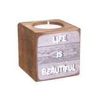 Подсвечник Shirma «Life is beautiful» купить с доставкой в любой город Украины, цена от 70 грн.