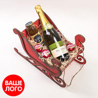 Подарочный набор "Брызги шампанского" купить с доставкой в любой город Украины, цена от 699 грн.