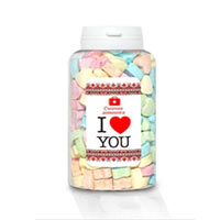Конфеты Вкусная помощь «I love you»  250 гр. купить с доставкой в любой город Украины, цена от 145 грн.