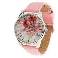 Часы ZIZ маст-хэв "Цветение" (розовый, серебро) купить с доставкой в любой город Украины, цена от 540 грн.