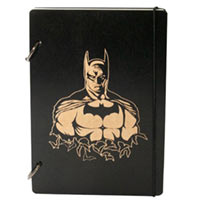 Блокнот с деревянной обложкой Wood&Leather «Batman» черный купить с доставкой в любой город Украины, цена от 583 грн.