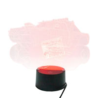 Лампа 3D_Lamps «Автомобиль» купить с доставкой в любой город Украины, цена от 670 грн.