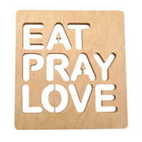 Слово «Eat Pray Love» купить с доставкой в любой город Украины, цена от 290 грн.