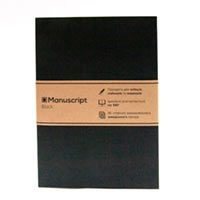 Скетчбук Manuscript «Basicism» Black купить с доставкой в любой город Украины, цена от 160 грн.