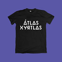 Футболка с логотипом ATLAS WEEKEND «ATLAS XYЯTLAS» черная купить с доставкой в любой город Украины, цена от 300 грн.