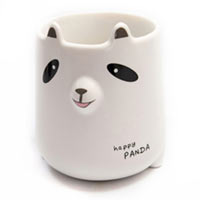 Чашка керамическая Штуки «Panda» белая купить с доставкой в любой город Украины, цена от 224 грн.
