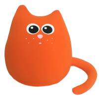 Игрушка-подушка Expetro «Кот» оранжевый купить с доставкой в любой город Украины, цена от 472 грн.