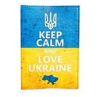Обложка для паспорта JustCover «Keep Calm And Love Ukraine» купить с доставкой в любой город Украины, цена от 149 грн.