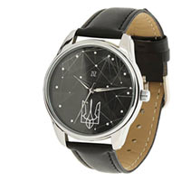 Часы ZIZ маст-хэв "Герб" (черный, серебро) купить с доставкой в любой город Украины, цена от 540 грн.