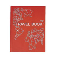 Блокнот-планер Travel book красный на английском купить с доставкой в любой город Украины, цена от 450 грн.